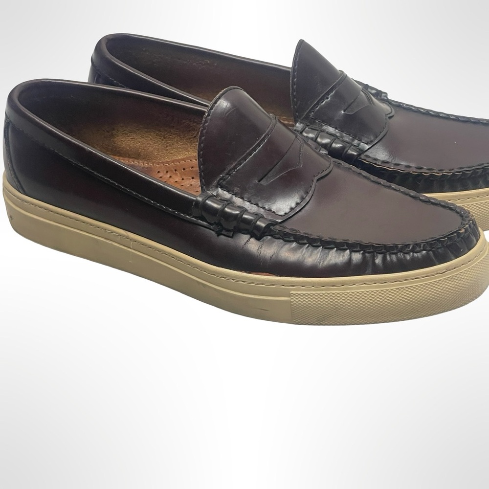 Handmade Oak Street Bootmakers Men's Loafers in size 9 - Picture 3 of 7